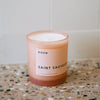 ROEN Pink Glass Jar Candles