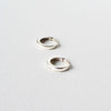 Silver Huggie Hoops