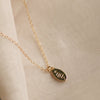Mini Snake Tag Charm Pendant Necklace