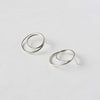 Tether Earrings in Sterling Silver