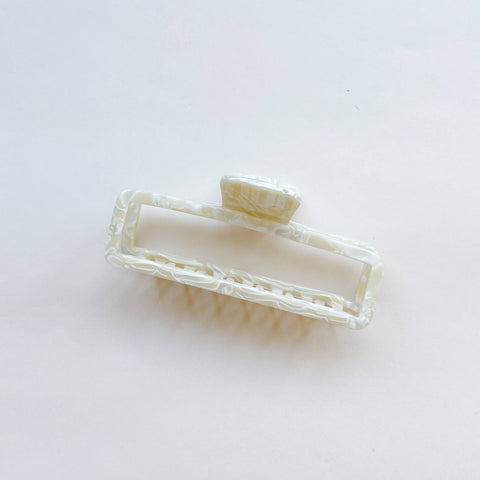 Large Rectangle Hair Claw