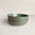 Essential Low Bowl in Olive (set of 2)