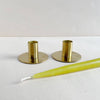 Essential Metal Candlestick Holders (set of 2)