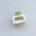 Printed Square Hair Claw